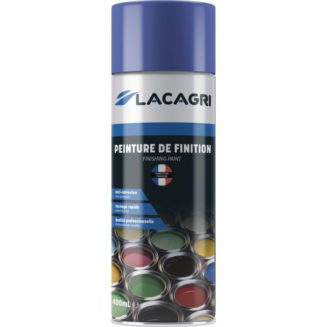 Peinture de Finition Bleu Iseki NEW Aerosol 400ML Lacagri référence fournisseur 1676714